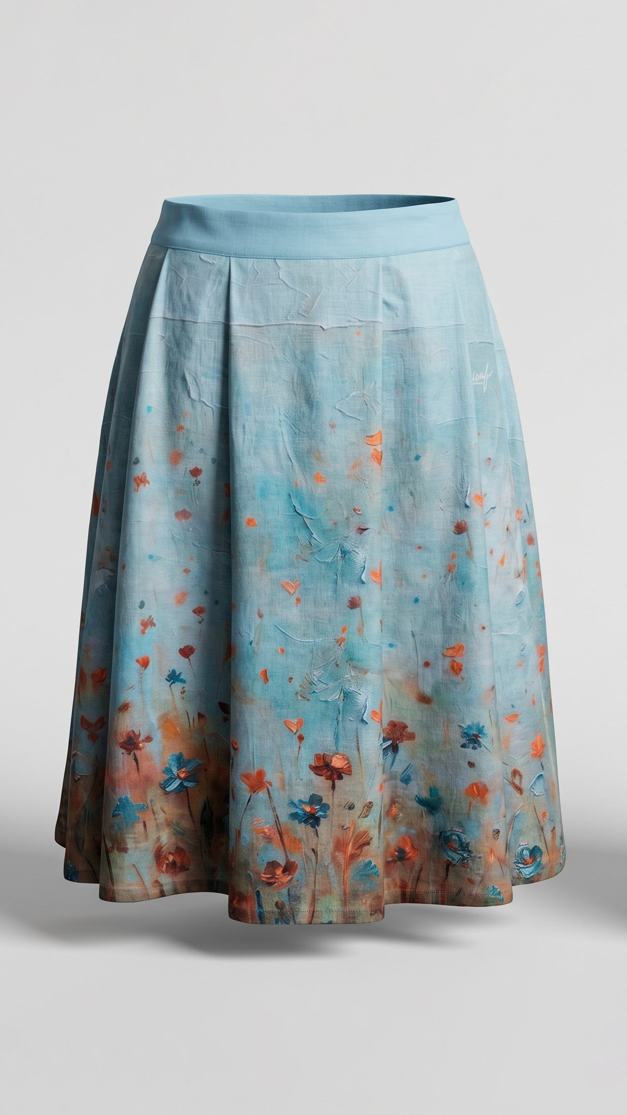 Linen Skirt Impasto