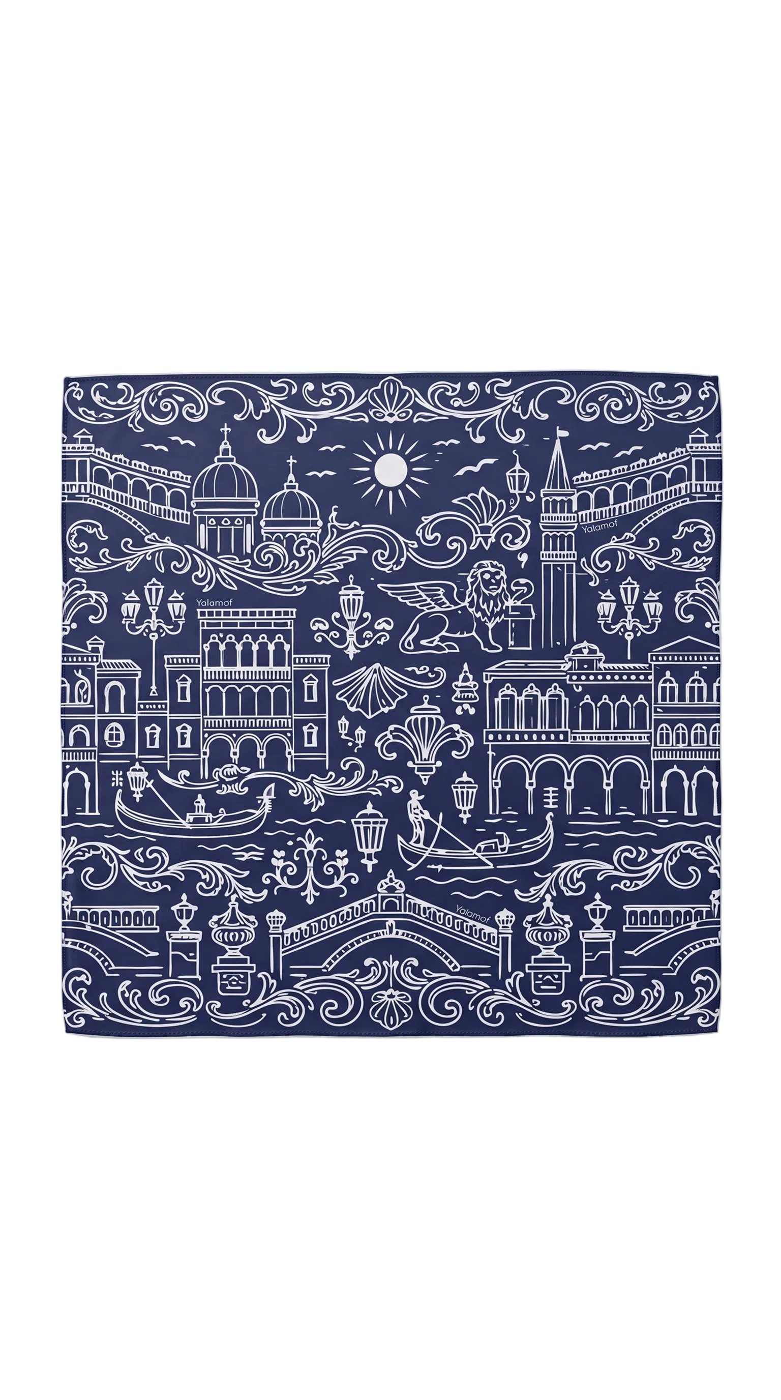 Scarf Venezia Serenata 65x65