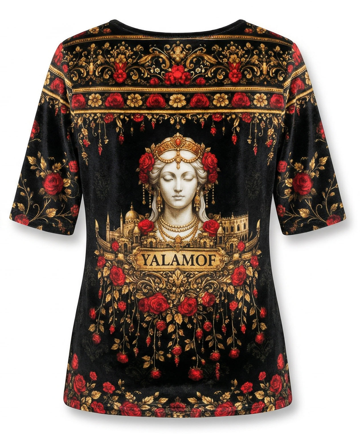 Black Velvet Blouse