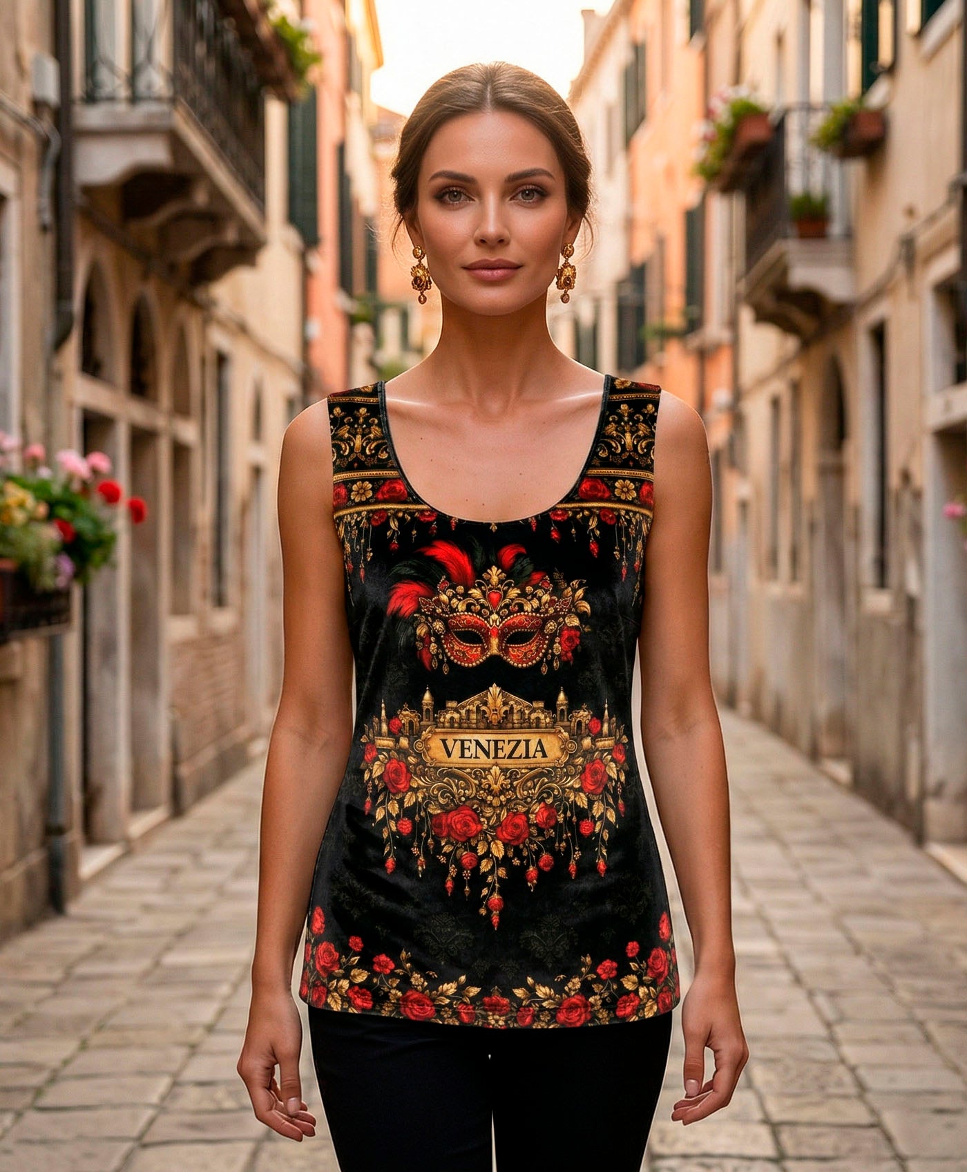 Black Velvet Blouse