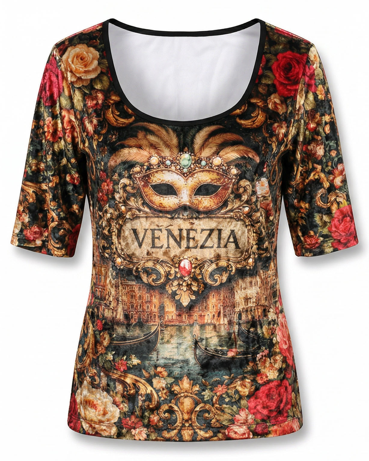 Blouse Ice Velvet Colorful