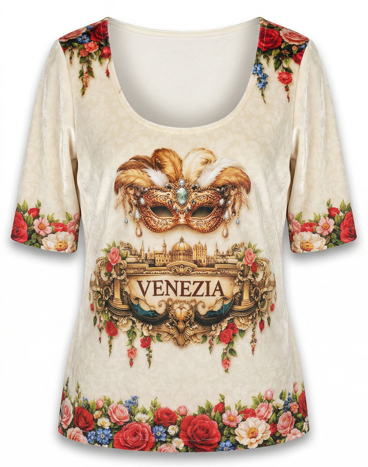 Pearl Velvet Blouse