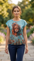 Blouse Venezia Carnival Mask Impasto