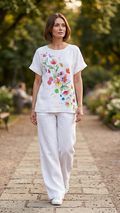 Vita Watercolor Bloom Blouse