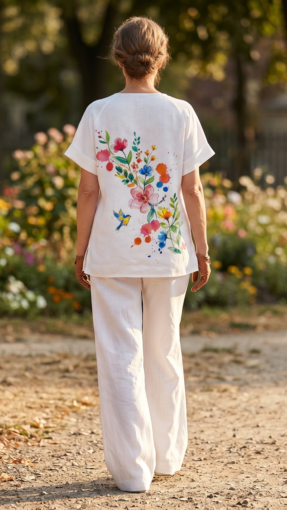 Vita Watercolor Bloom Blouse