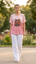 Vita Bloom Cat Blouse