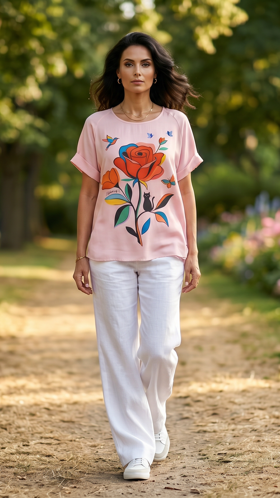 Blouse Vita Rosa Pop
