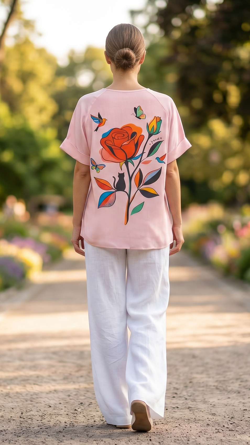 Blouse Vita Rosa Pop
