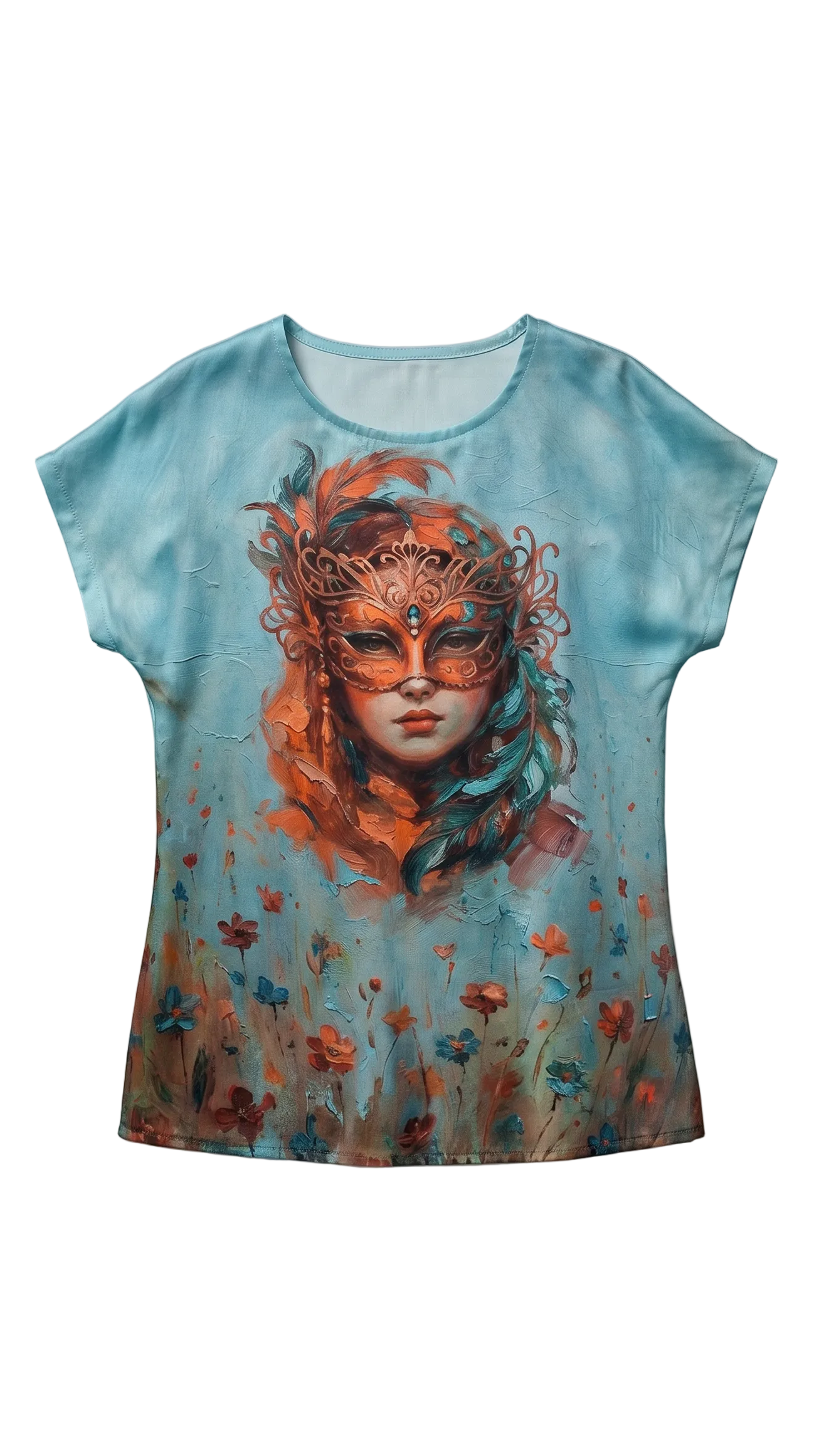 Blouse Venezia Carnival Mask Impasto