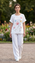 Vita Pink Meadow Melody Blouse
