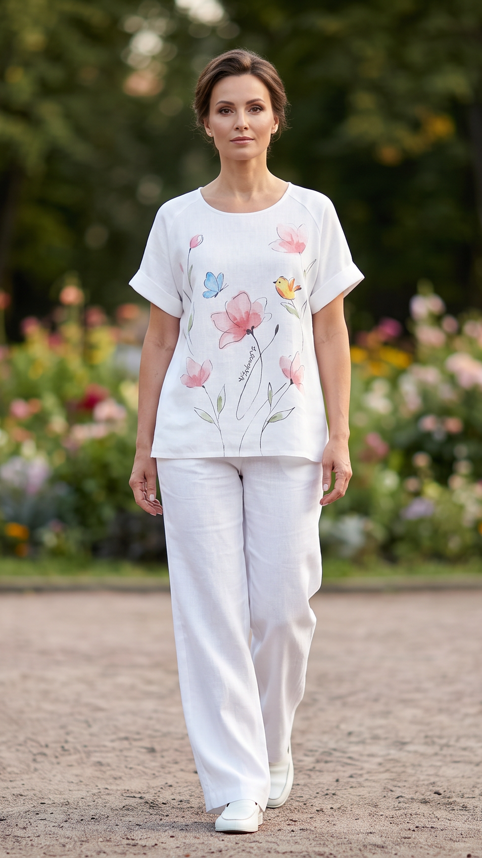 Vita Pink Meadow Melody Blouse