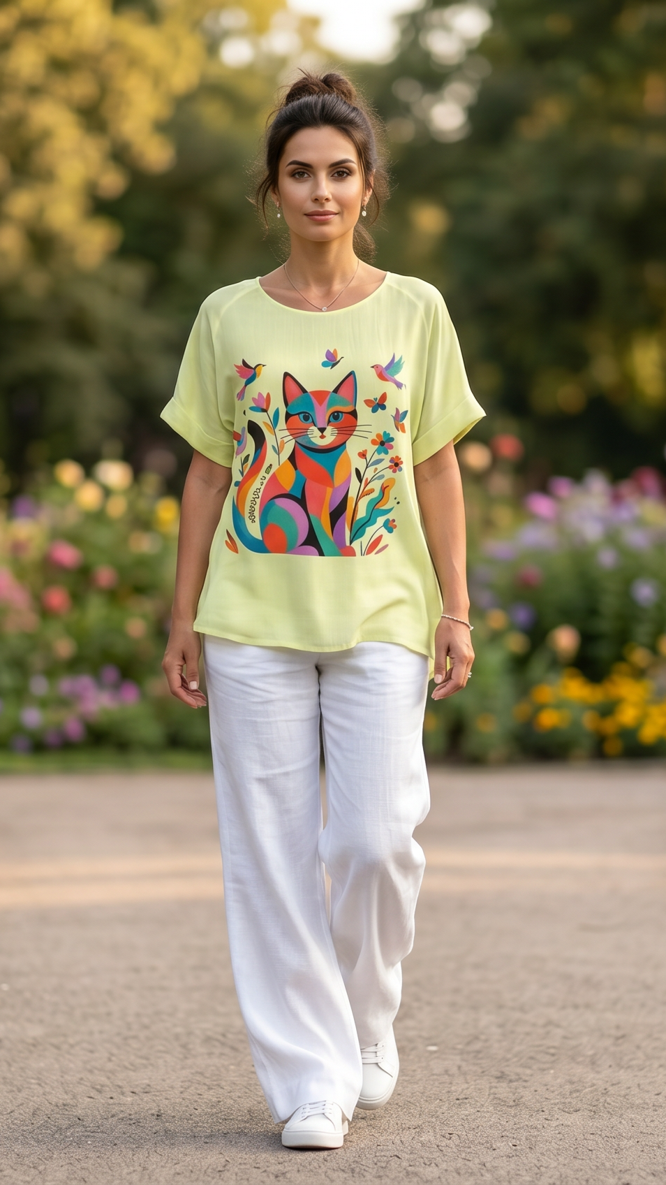 Blouse Vita Pop Cat