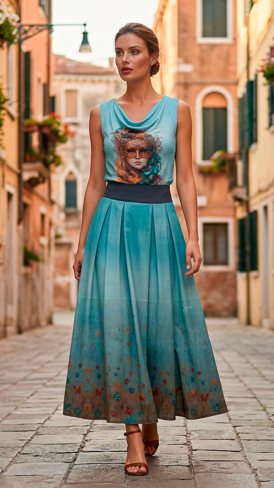 Long Skirt Impasto