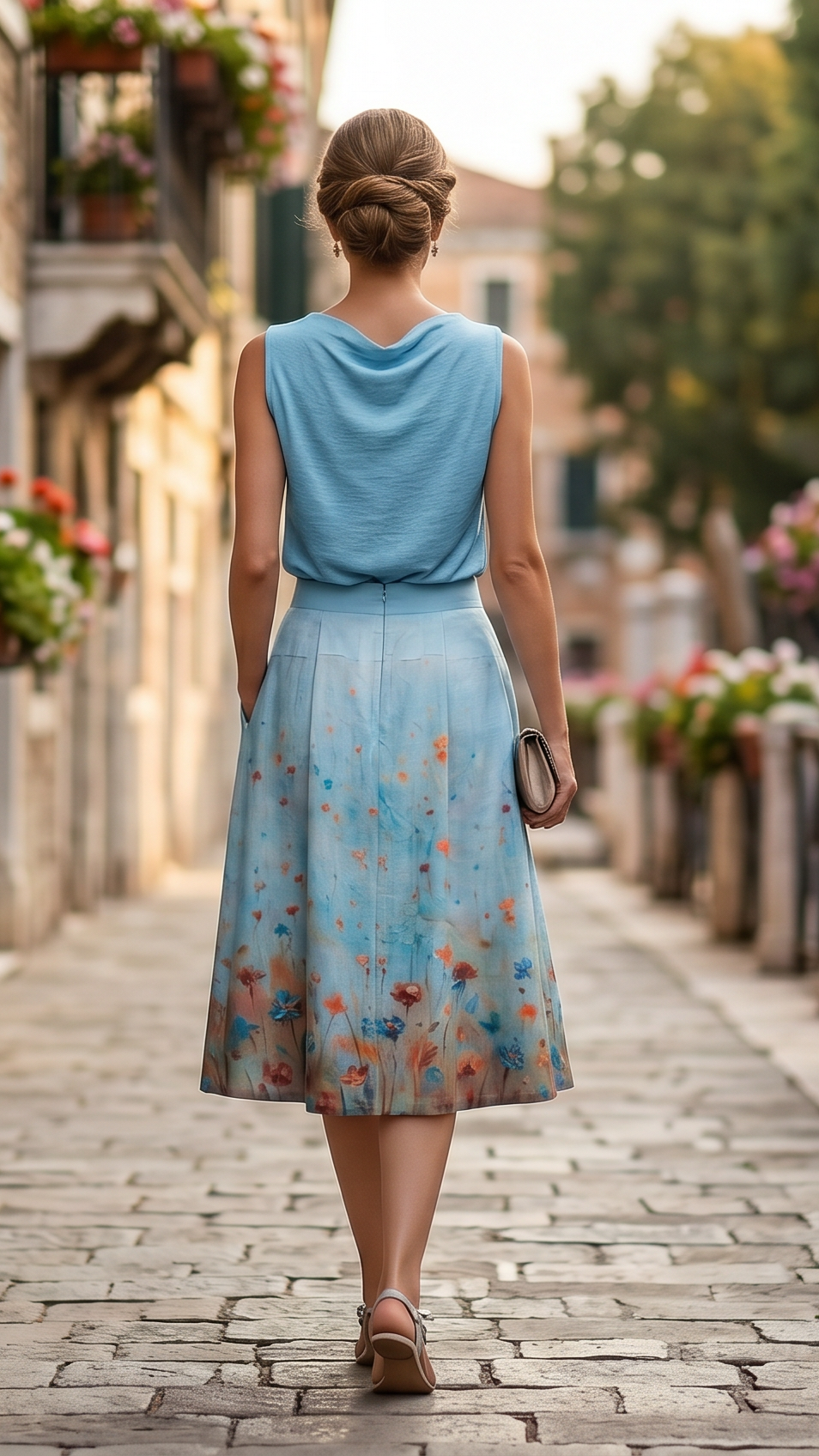Linen Skirt Impasto