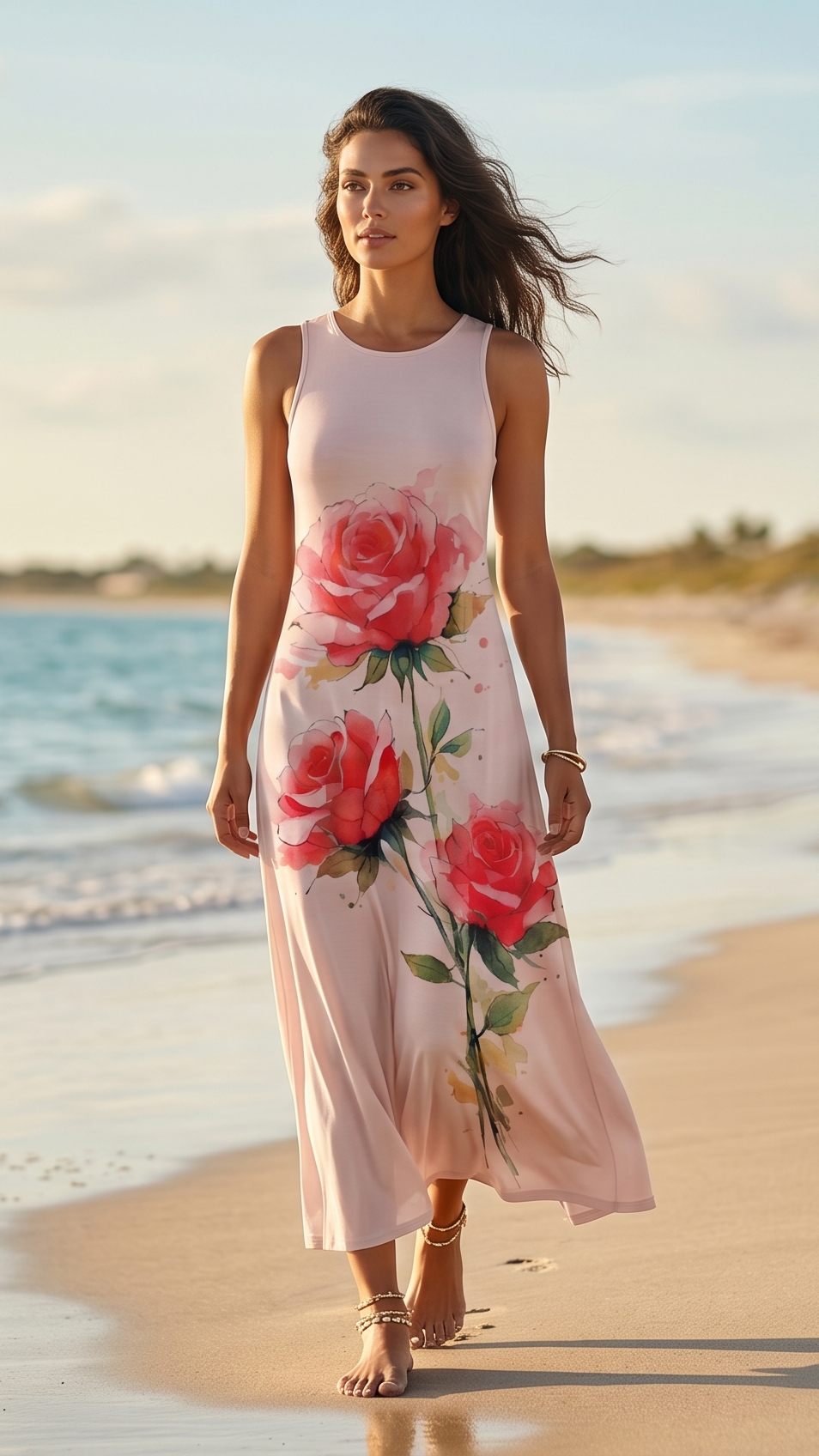 Maxi Beach Dress Vita Rose Breeze