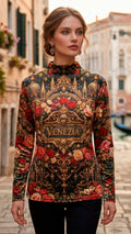 Polo Velvet with Venetian Motifs