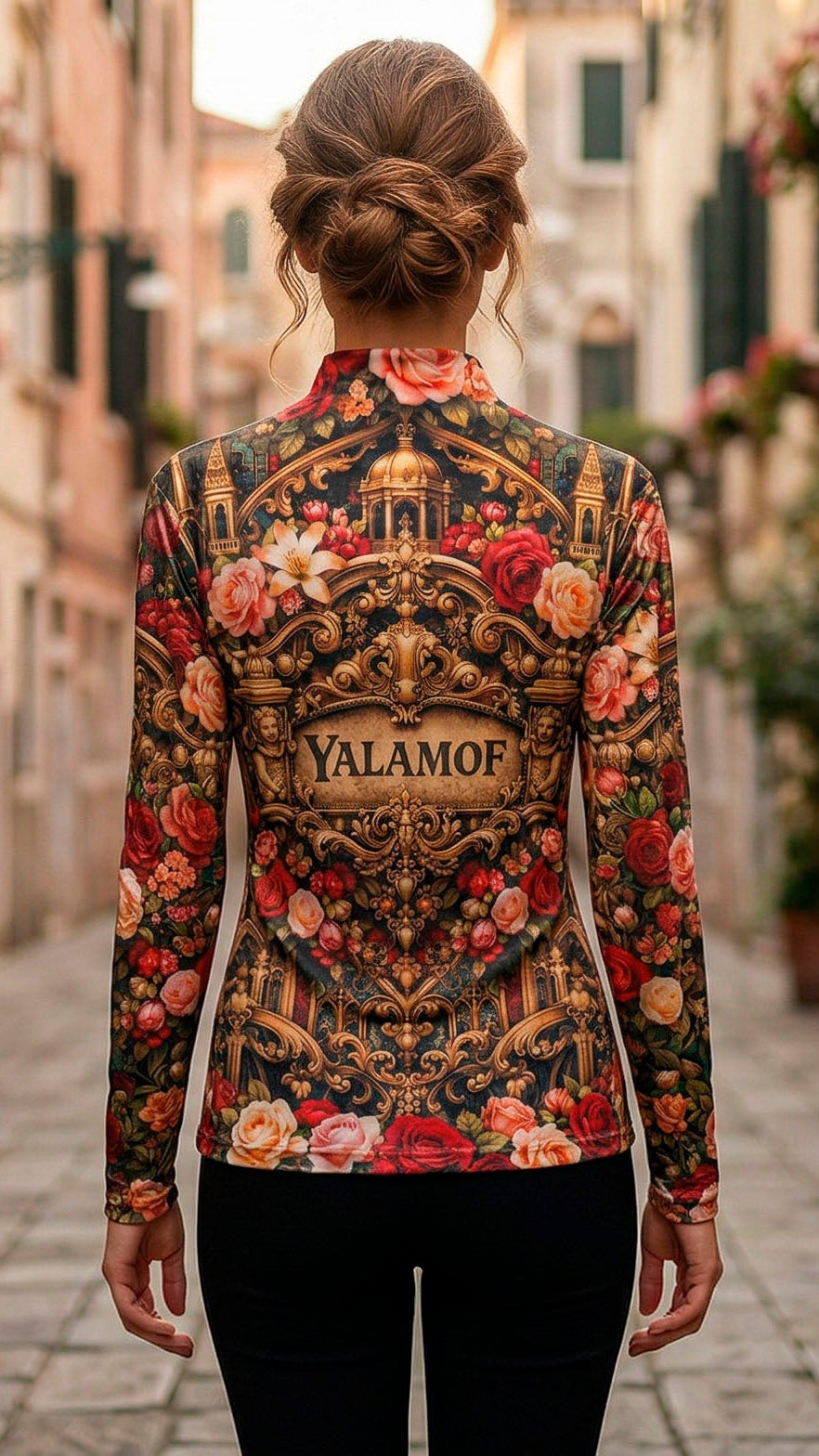 Polo Velvet with Venetian Motifs
