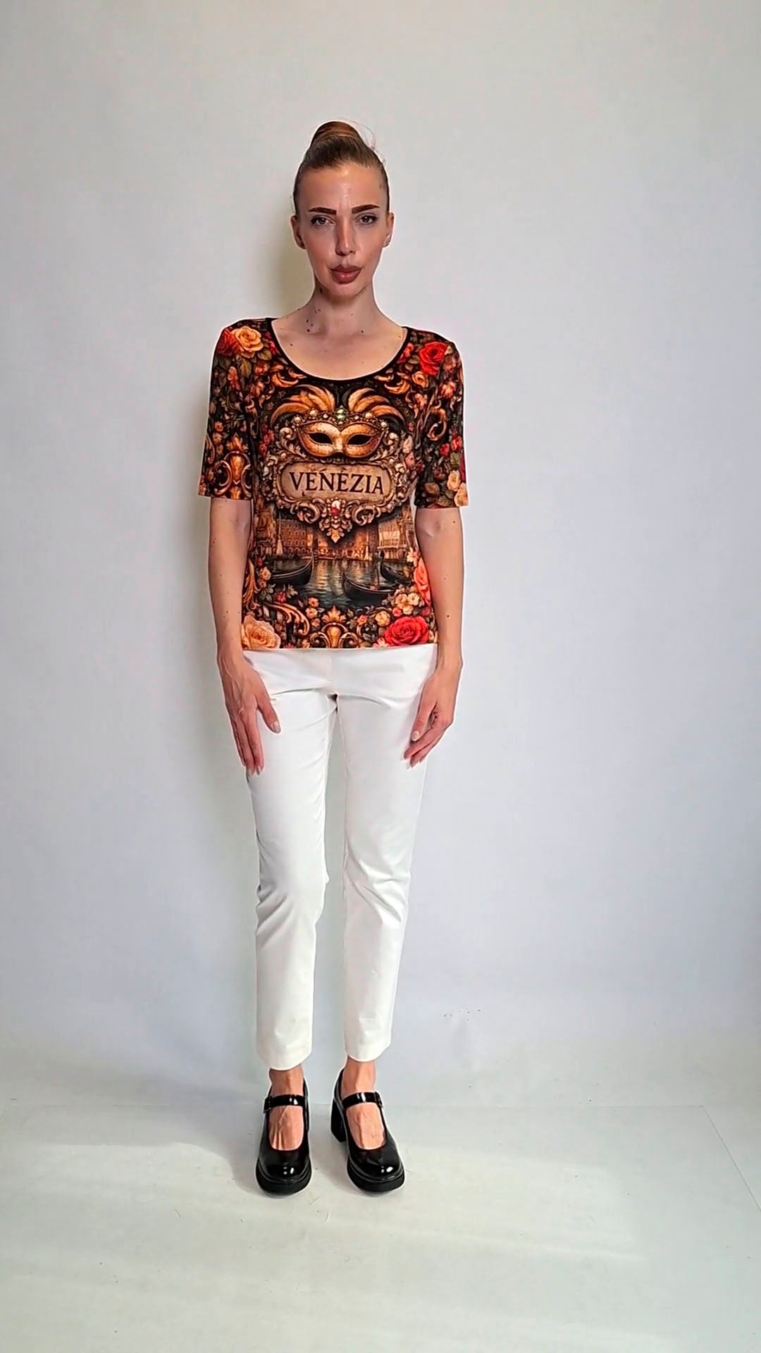 Velvet Colorful Blouse