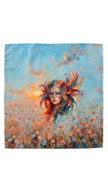Silk Scarf Venezia Carnival Bloom 70x70